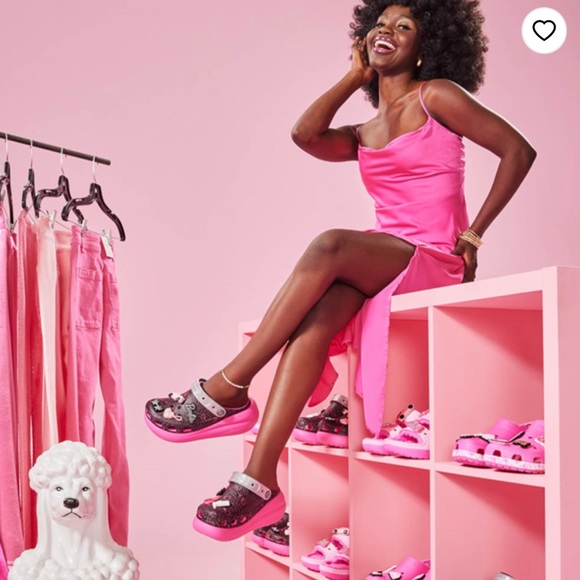 Barbie X crocs crush clogs NWT - Picture 6 of 6